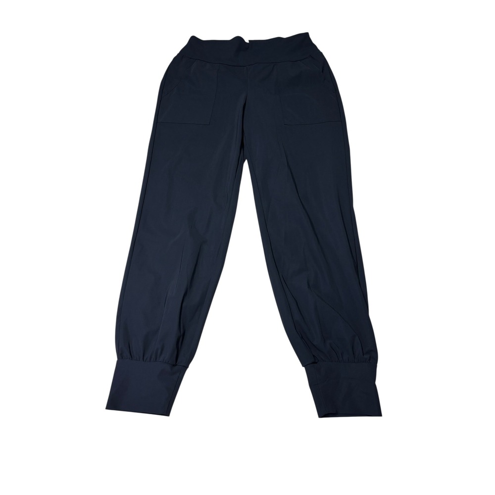 NWT Halara Black High Waisted Jogger Pants‎ Womens Medium Activewear Pockets
